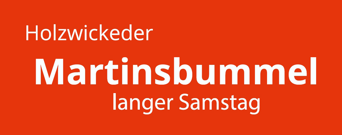 Martinsbummel - Langer Samstag in Holzwickede