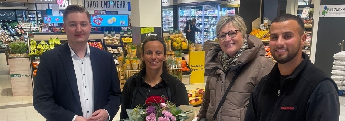 REWE-Markt Boulakhrif feierlich wiedereröffnet!